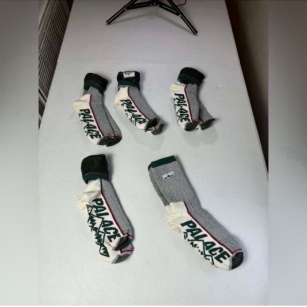 X5 New Palace Talking Sock 'Grey Marl'
ONE Sz
